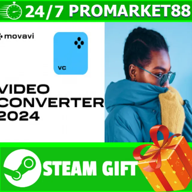 ⭐️ВСЕ СТРАНЫ+РОССИЯ⭐️ Movavi Video Converter 2024 STEAM