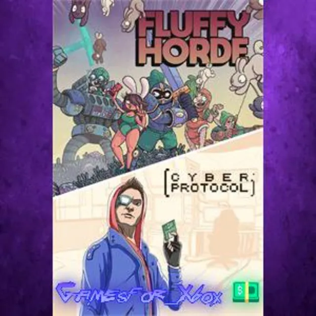 ☀️Fluffy Horde + Cyber Protocol XBOX