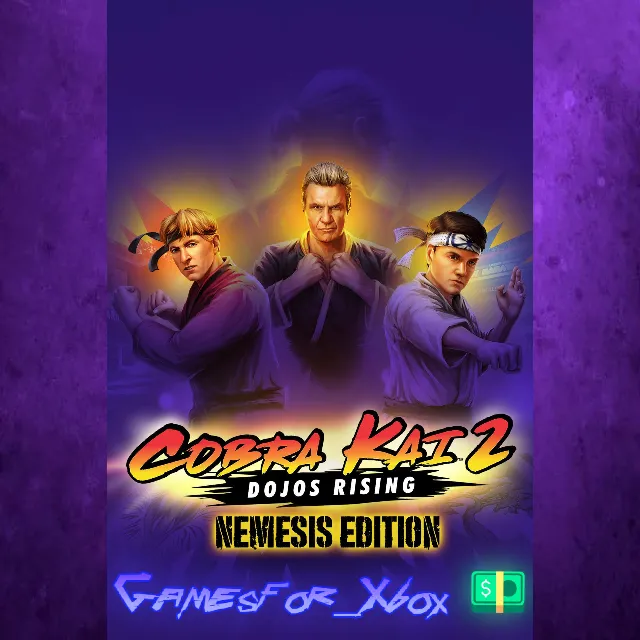 ☀️Cobra Kai 2 Dojos Rising - Nemesis Edition XBOX