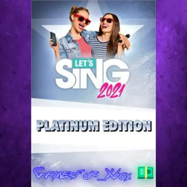 ☀️Let’s Sing 2021 Platinum Edition XBOX