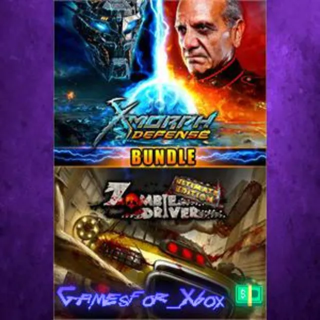 ☀️X-Morph Defense &amp; Zombie Driver Bundle XBOX