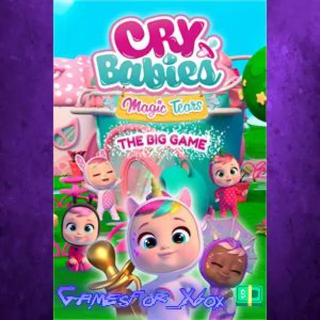 ☀️Cry Babies Magic Tears The Big Game XBOX