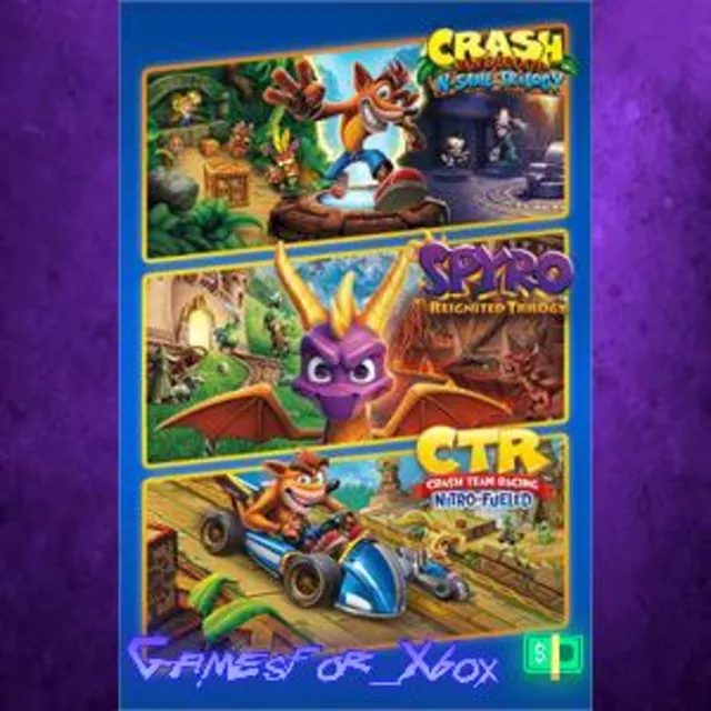 ☀️Crash + Spyro™ Triple Play Bundle XBOX