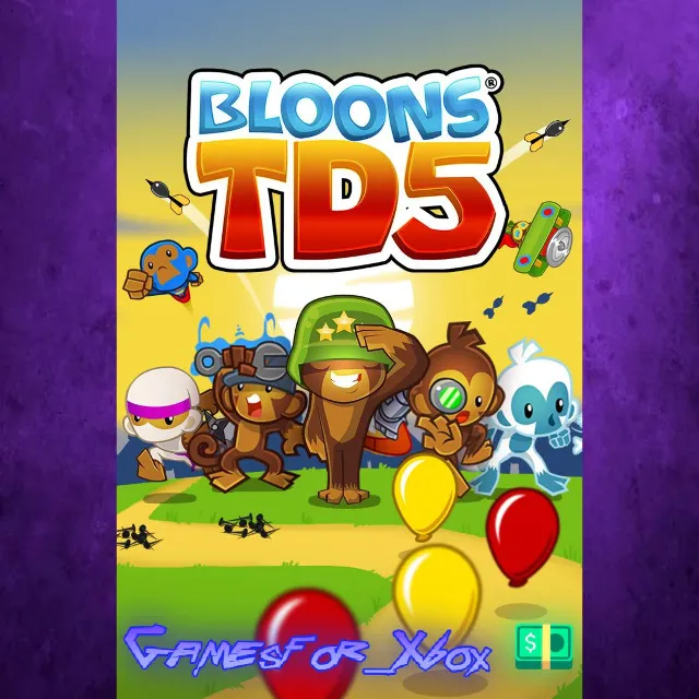 ☀️Bloons TD 5 XBOX