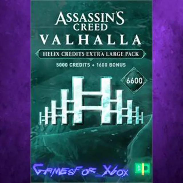 ☀️Assassin’s Creed Valhalla - Helix Credits Extra Large Pack 6,600 XBOX DLC