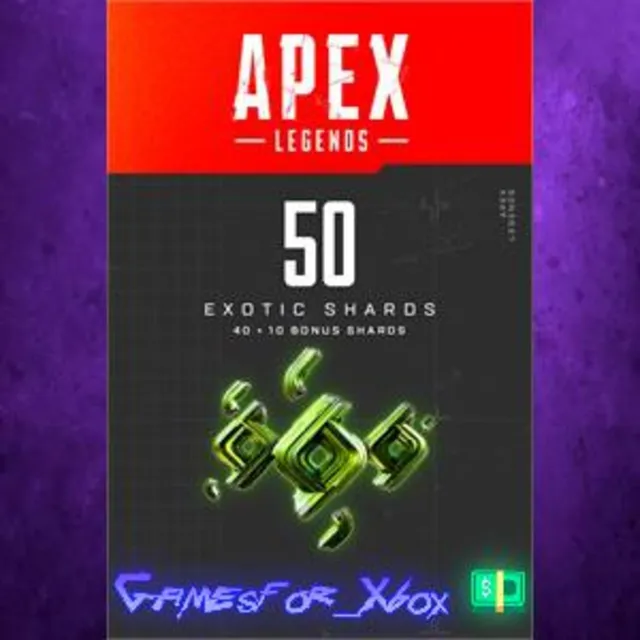 ☀️Apex Legends - 40 Exotic Shards + 10 Bonus Exotic Shards XBOX DLC