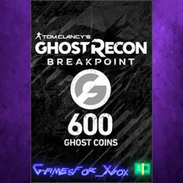 ☀️Ghost Recon Breakpoint 600 Ghost Coins XBOX DLC