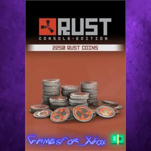 ☀️Rust Console Edition - 2250 Rust Coins XBOX DLC