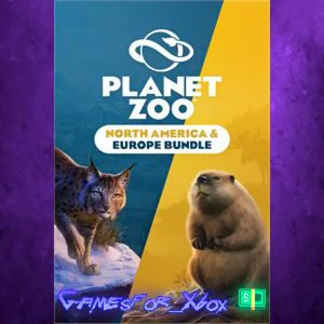 ☀️Planet Zoo North America &amp; Europe Bundle XBOX DLC