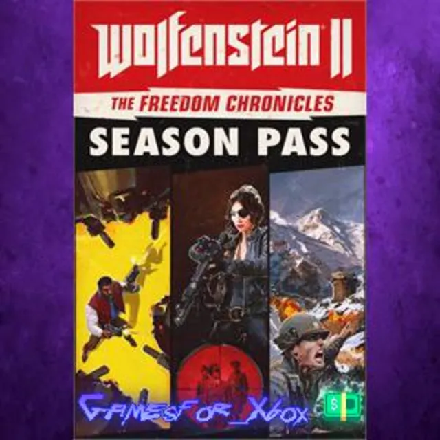 ☀️Wolfenstein II The Freedom Chronicles Season Pass XBOX DLC