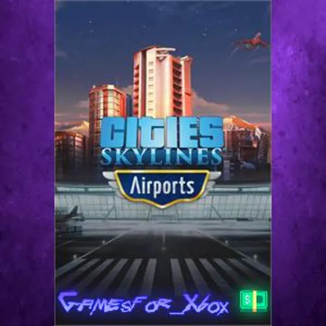 ☀️Cities Skylines Remastered - Airports XBOX DLC