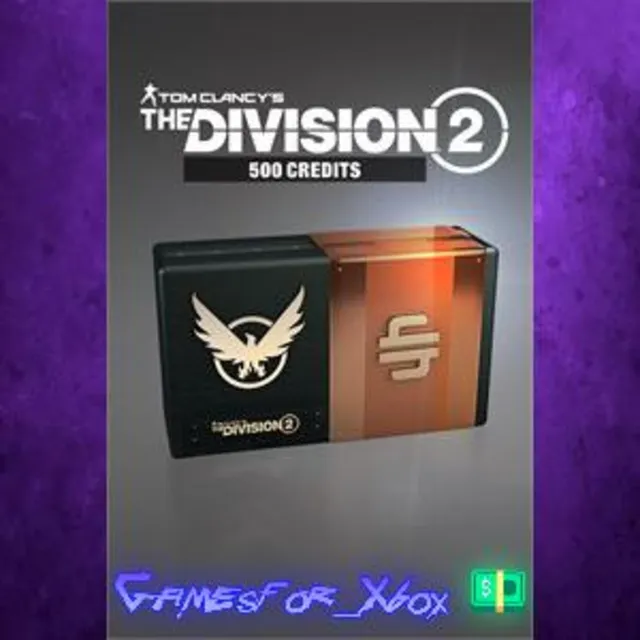 ☀️Tom Clancy’s The Division 2 – 500 Premium Credits Pack XBOX DLC