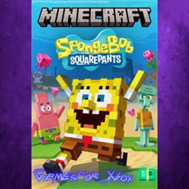 ☀️Minecraft SpongeBob SquarePants XBOX DLC