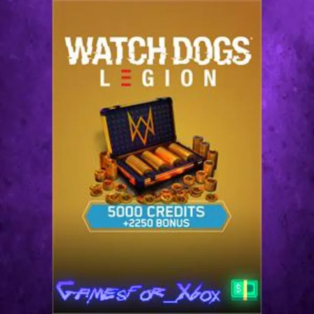 ☀️WATCH DOGS LEGION - 7250 WD CREDITS PACK XBOX DLC