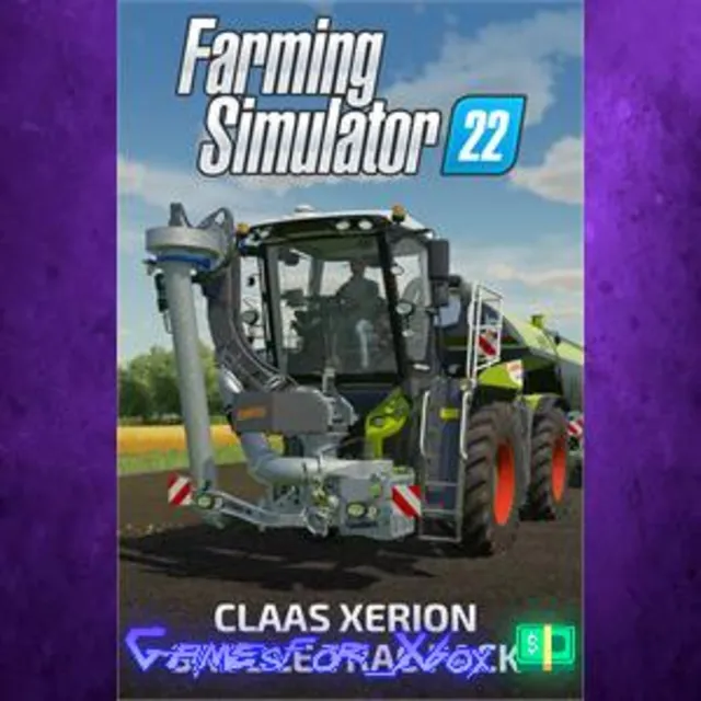 ☀️CLAAS XERION SADDLE TRAC Pack XBOX DLC