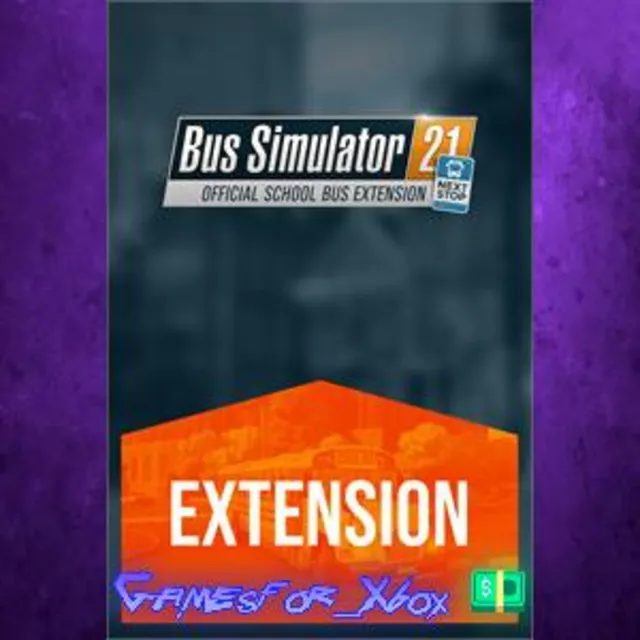 ☀️Bus Simulator 21 Next Stop - Official School Bus Extension XBOX DLC