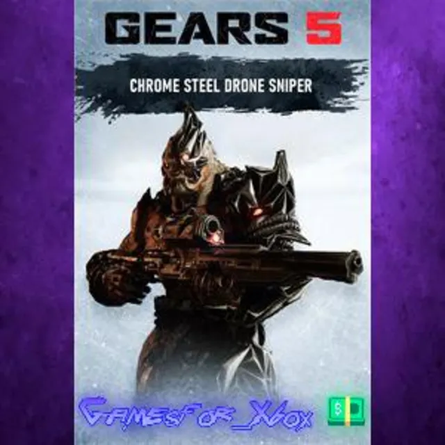 ☀️Chrome Steel Sniper XBOX DLC