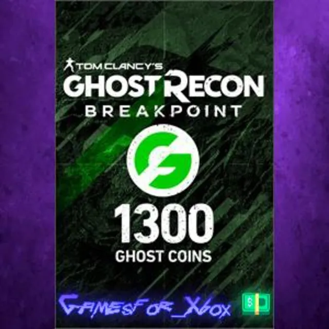 ☀️Ghost Recon Breakpoint 1200 +100 Ghost Coins XBOX DLC