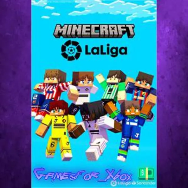 ☀️Minecraft LaLiga Skin Pack XBOX DLC