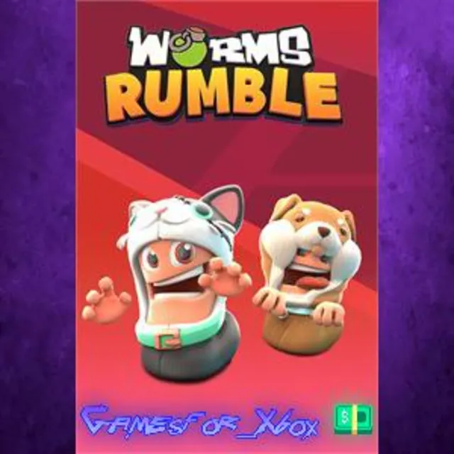 ☀️Worms Rumble - Cats &amp; Dogs Double Pack XBOX DLC