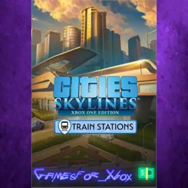 ☀️Cities Skylines - Content Creator Pack: Train Stations WIND DLC