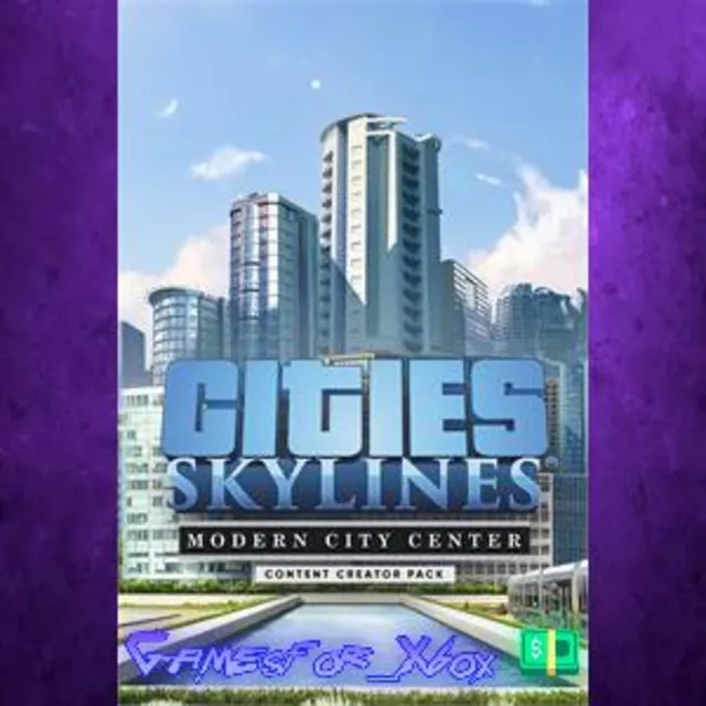 ☀️Cities Skylines - Content Creator Pack: Modern City Center Win 10 WIND DLC