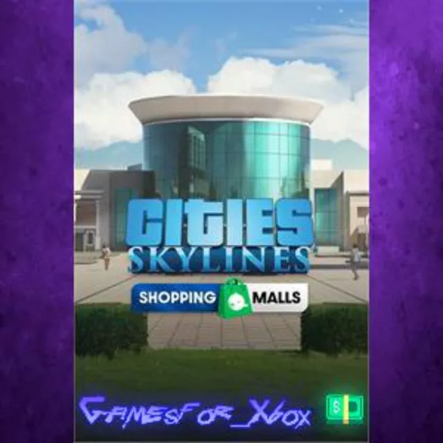 ☀️Cities Skylines - Content Creator Pack: Shopping Malls WIND DLC