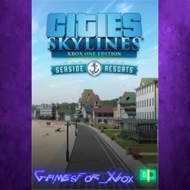 ☀️Cities Skylines - Content Creator Pack: Seaside Resorts XBOX DLC