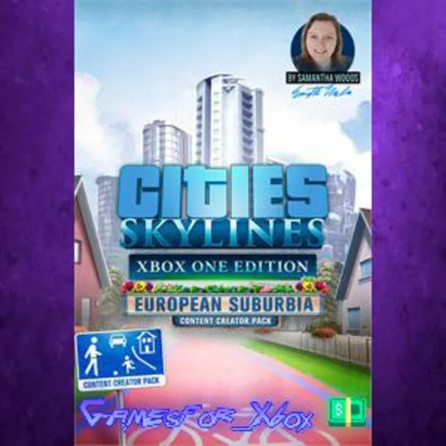 ☀️Cities Skylines - Content Creator Pack: European Suburbia XBOX DLC