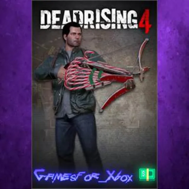 ☀️Dead Rising 4 - Candy Cane Crossbow WIND DLC