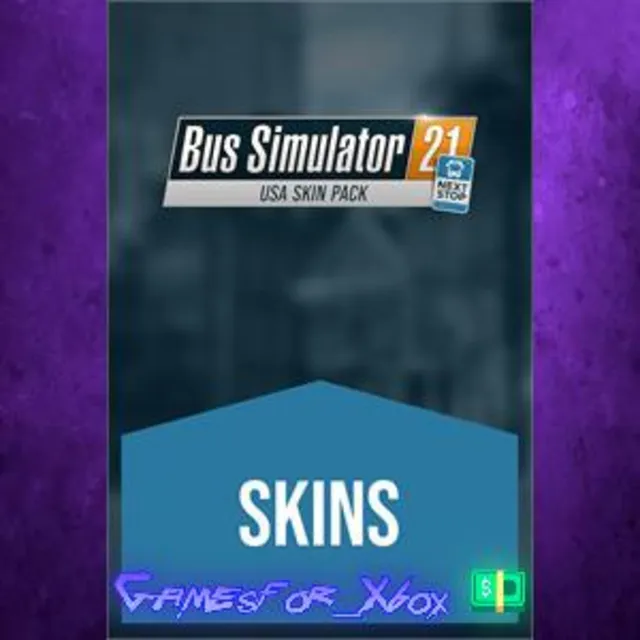 ☀️Bus Simulator 21 Next Stop - USA Skin Pack XBOX DLC