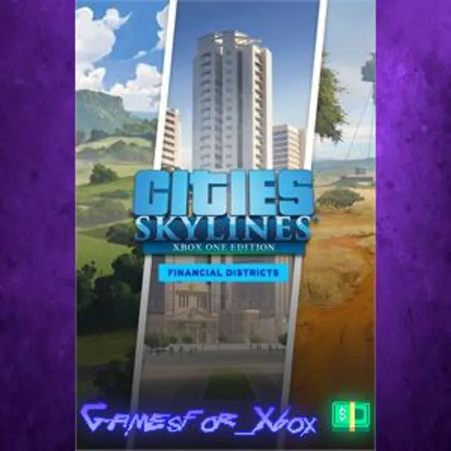 ☀️Cities Skylines - Financial Districts Bundle XBOX DLC