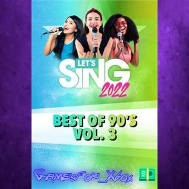 ☀️Let’s Sing 2022 Best of 90’s Vol. 3 Song Pack XBOX DLC