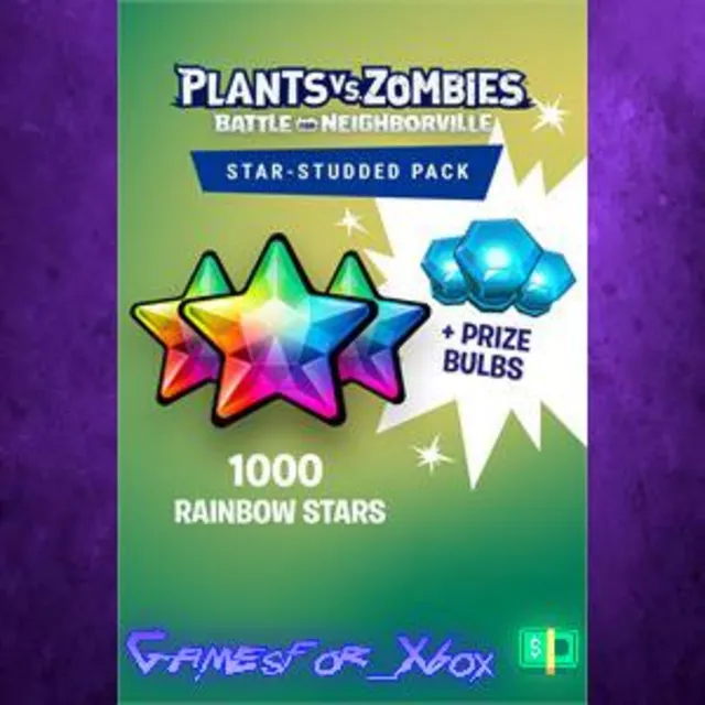 ☀️Plants vs. Zombies Battle for Neighborville – Star-Studded Pack XBOX DLC