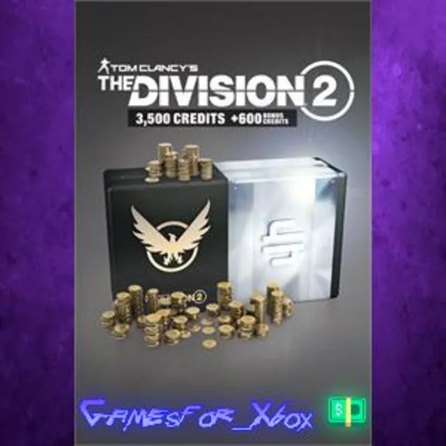 ☀️Tom Clancy’s The Division 2 – 4100 Premium Credits Pack XBOX DLC