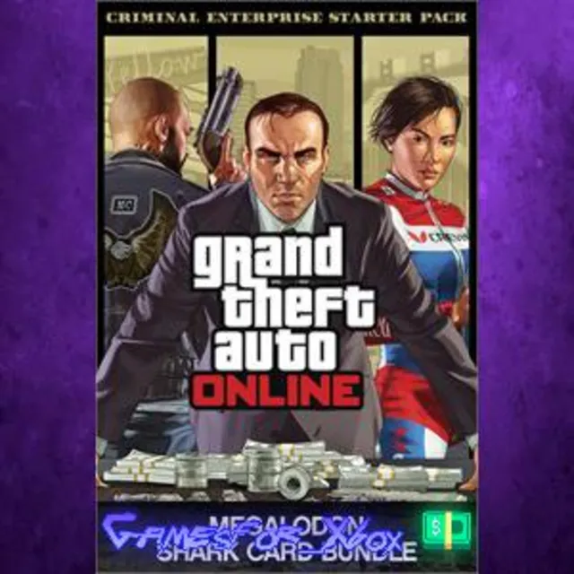 ☀️Criminal Enterprise Starter Pack and Megalodon Shark Card Bundle XBOX DLC