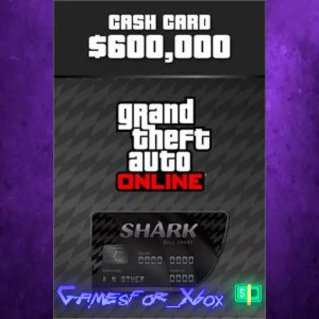 ☀️Bull Shark Cash Card XBOX DLC