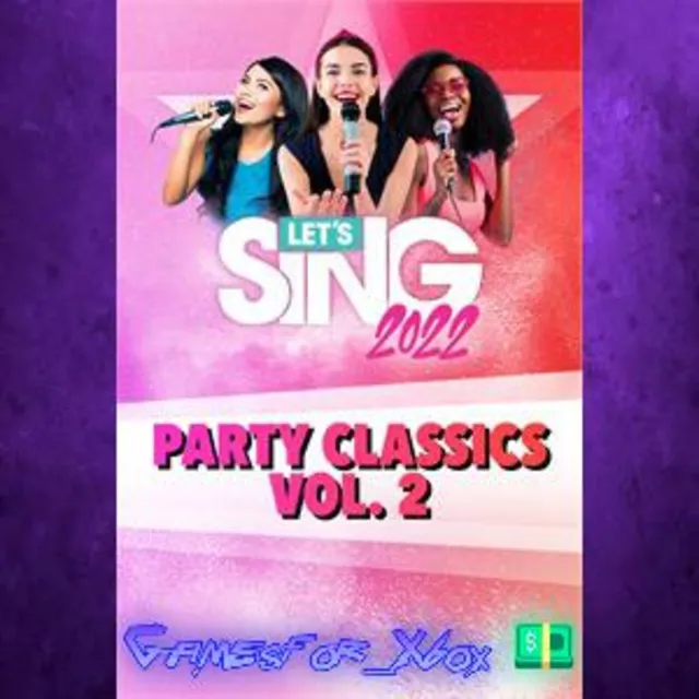 ☀️Let’s Sing 2022 Party Classics Vol. 2 Song Pack XBOX DLC