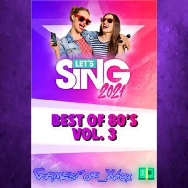☀️Let’s Sing 2021 - Best of 80’s Vol. 3 Song Pack XBOX DLC
