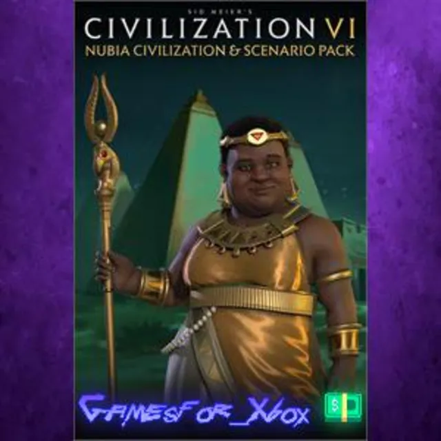 ☀️Civilization VI - Nubia Civilization &amp; Scenario Pack XBOX DLC