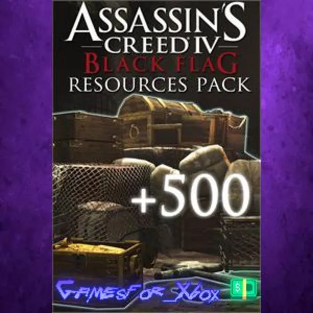 ☀️Assassin’s CreedIV Time saver Resources Pack XBOX DLC