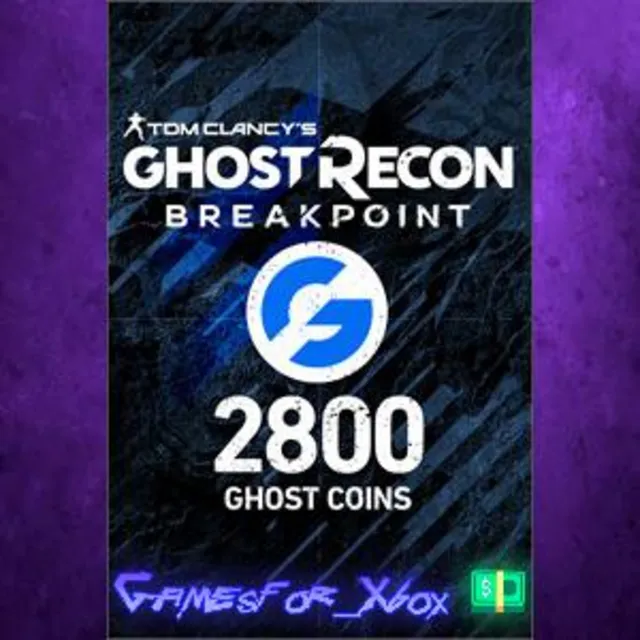 ☀️Ghost Recon Breakpoint 2400 +400 Ghost Coins XBOX DLC