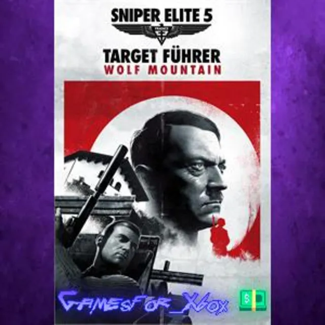 ☀️Sniper Elite 5 Target Führer - Wolf Mountain XBOX DLC