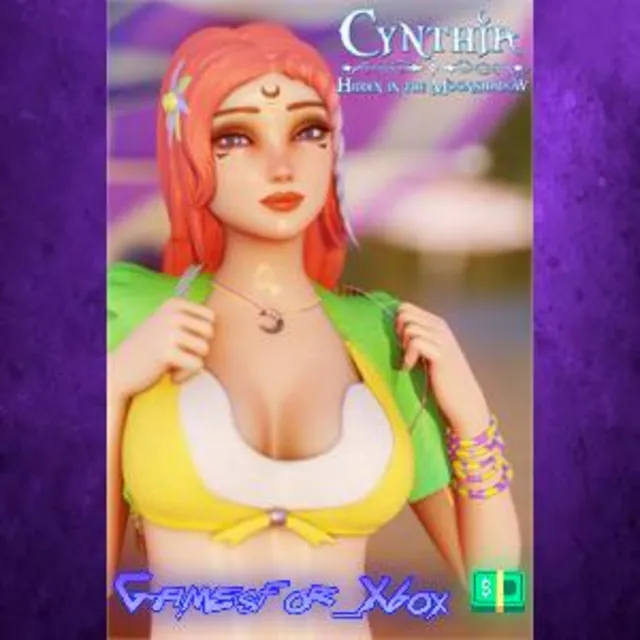 ☀️Cynthia Hidden in the Moonshadow - ’Tropical Blossom’ Costume XBOX DLC
