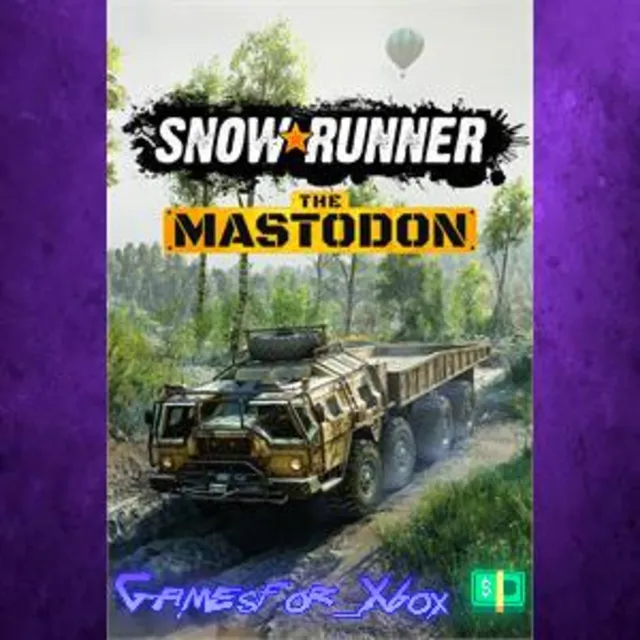 ☀️SnowRunner - The Mastodon XBOX DLC