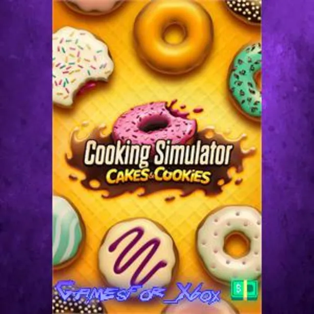 ☀️Cooking Simulator Cakes &amp; Cookies DLC XBOX DLC