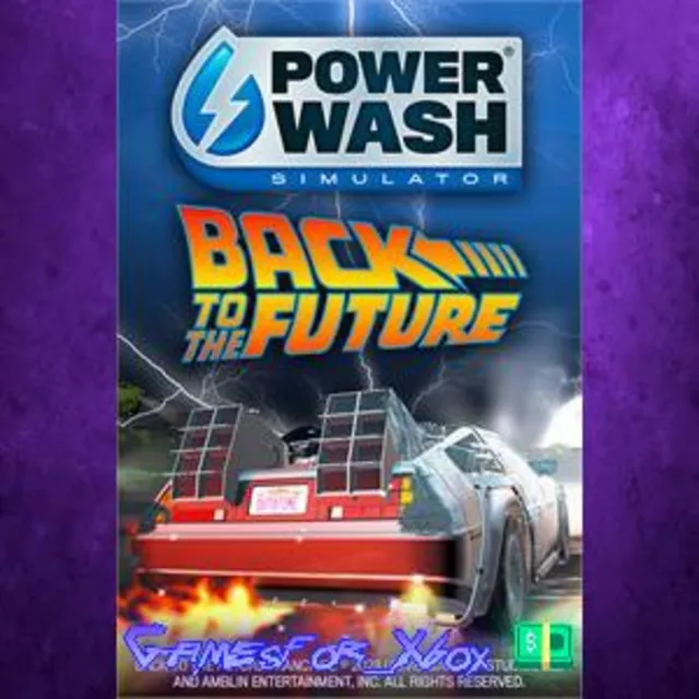 ☀️PowerWash Simulator Back to the Future Special Pack XBOX DLC
