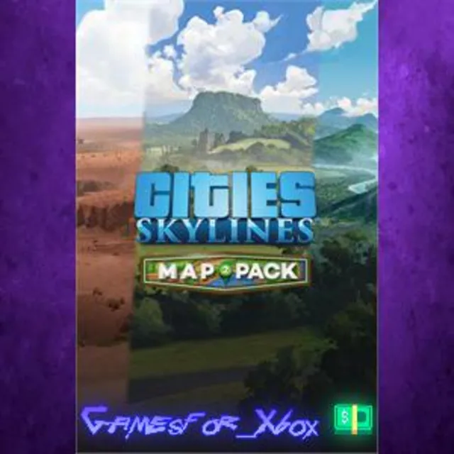 ☀️Cities Skylines - Content Creator Pack: Map Pack 2 XBOX DLC