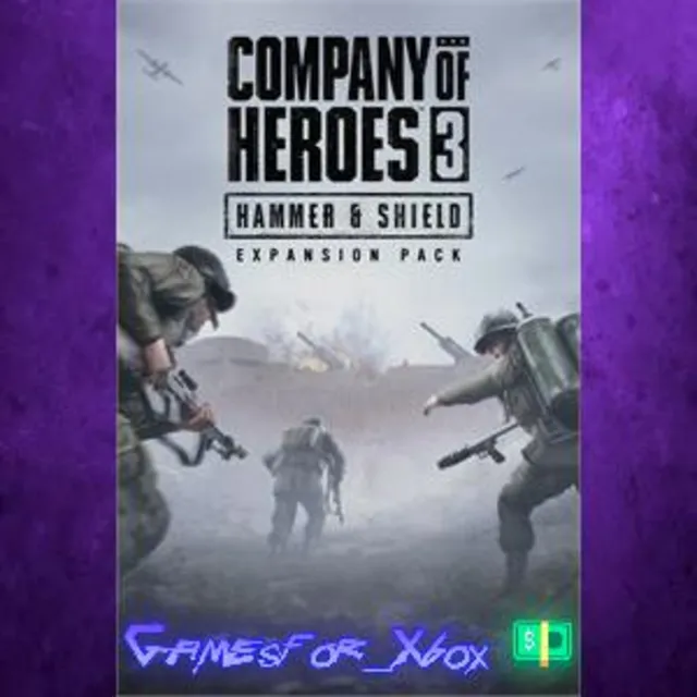 ☀️Company of Heroes 3 Console Edition - Hammer &amp; Shield Expansion Pack XBOX DLC