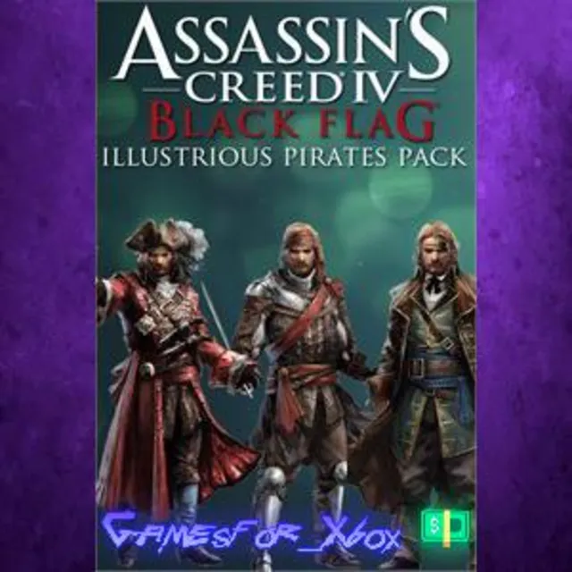 ☀️Assassin’s Creed IV Black Flag Illustrious Pirates Pack XBOX DLC
